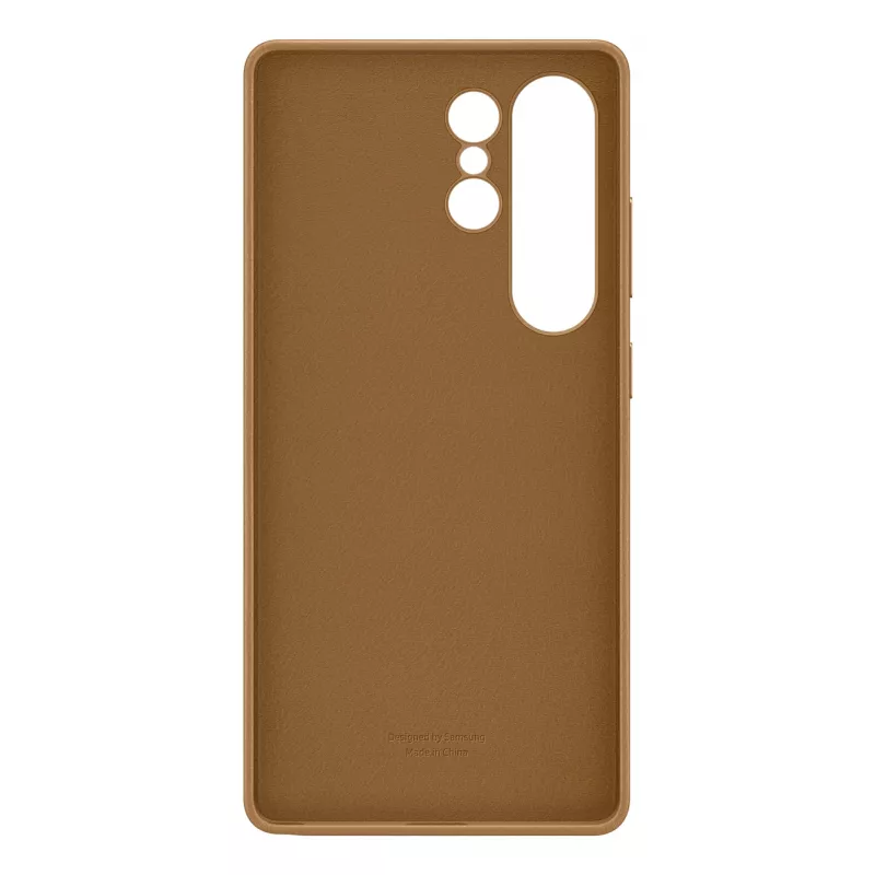 Samsung Kindsuit etui ze skóry ekologicznej do Galaxy S25, Cover, Samsung, Galaxy S25 Ultra, 17,5 cm (6,9 cala), Brązowy