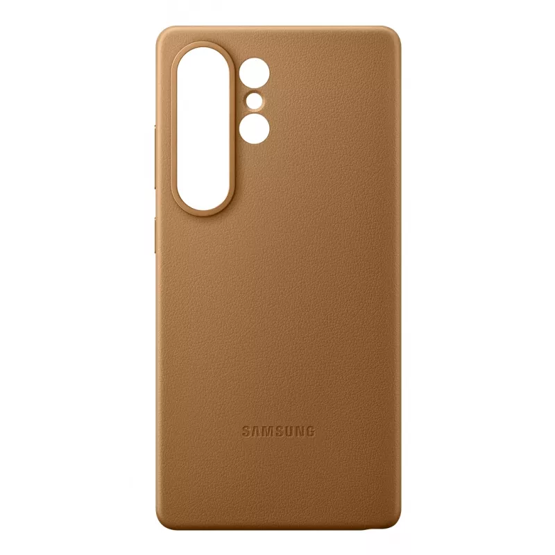 Samsung Kindsuit etui ze skóry ekologicznej do Galaxy S25, Cover, Samsung, Galaxy S25 Ultra, 17,5 cm (6,9 cala), Brązowy