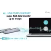 i-tec USB-C Metal Ergonomic 3x 4K Display Docking Station + Power Delivery 100 W