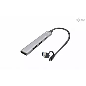 i-tec USB-C/USB-A metalowy HUB 1x USB 3.0 + 3x USB 2.0