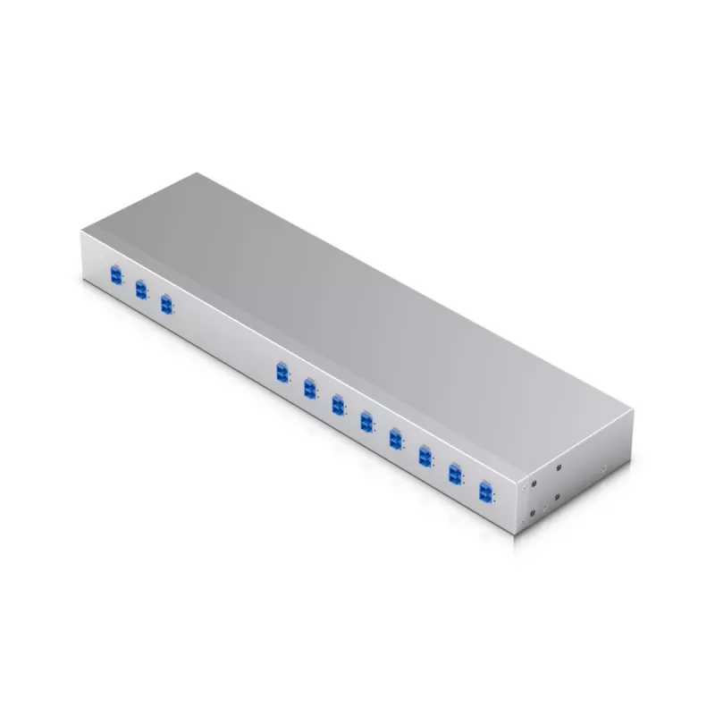 Multiplekser z podziałem długości fali Ubiquiti UACC-CWDM-8 Szerokość 442 mm Głębokość 120 mm Wysokość 43.7 mm