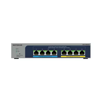 NETGEAR 8-port Ultra60 PoE++ Multi-Gigabit (2.5G) Ethernet Plus Switch Managed L2/L3 2.5G Ethernet (100/1000/2500) Power over Ethernet (PoE) szary