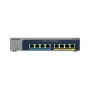 NETGEAR 8-port Ultra60 PoE++ Multi-Gigabit (2.5G) Ethernet Plus Switch Managed L2/L3 2.5G Ethernet (100/1000/2500) Power over Ethernet (PoE) szary