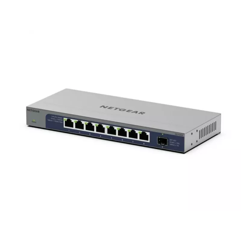 NETGEAR GS108X Niezarządzalny przełącznik L2 Gigabit Ethernet (10/100/1000) Szary
