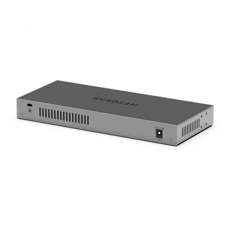 NETGEAR GS108X Niezarządzalny przełącznik L2 Gigabit Ethernet (10/100/1000) Szary
