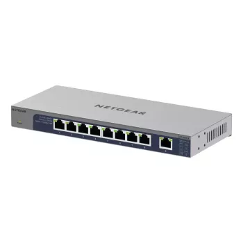 NETGEAR GS108MX-100EUS przełącznik sieciowy Niezarządzalny L2 Gigabit Ethernet (10/100/1000) Desktop/montaż na ścianie