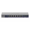 NETGEAR GS108MX-100EUS przełącznik sieciowy Niezarządzalny L2 Gigabit Ethernet (10/100/1000) Desktop/montaż na ścianie