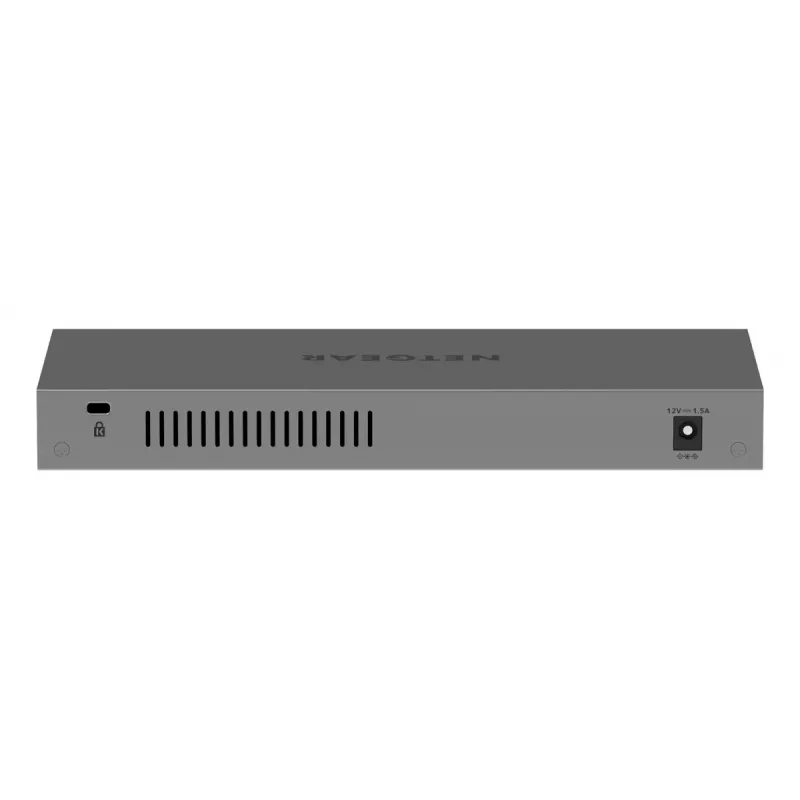 NETGEAR GS108MX-100EUS przełącznik sieciowy Niezarządzalny L2 Gigabit Ethernet (10/100/1000) Desktop/montaż na ścianie