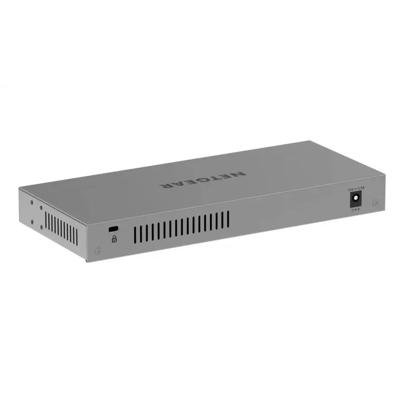 NETGEAR GS108MX-100EUS przełącznik sieciowy Niezarządzalny L2 Gigabit Ethernet (10/100/1000) Desktop/montaż na ścianie