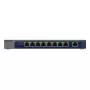 NETGEAR GS108MX-100EUS przełącznik sieciowy Niezarządzalny L2 Gigabit Ethernet (10/100/1000) Desktop/montaż na ścianie