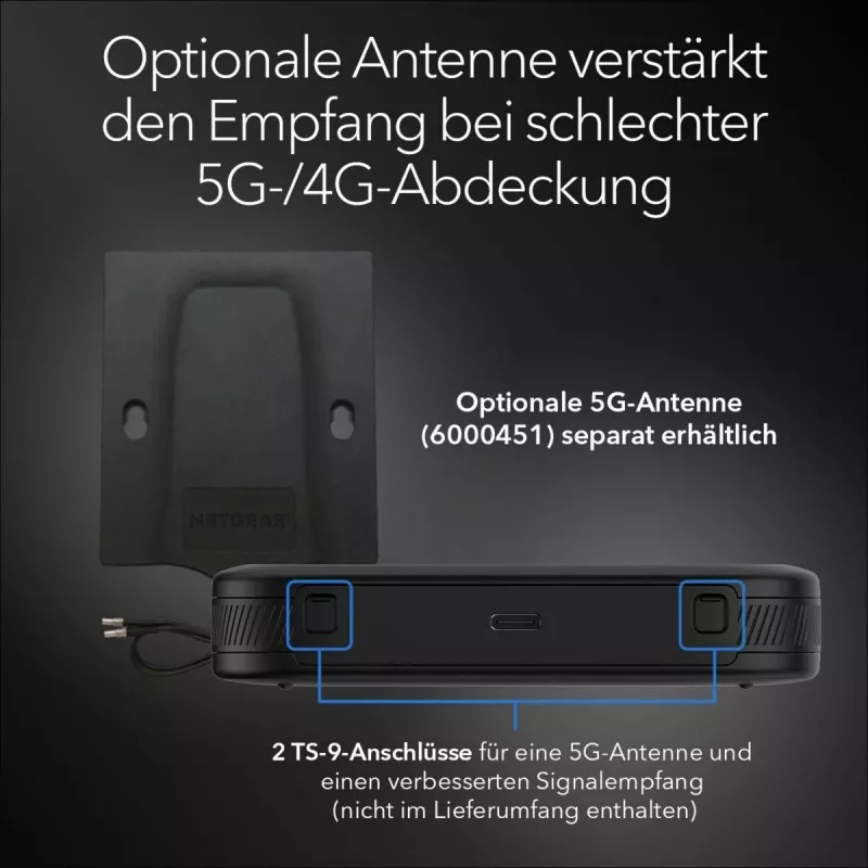 NETGEAR M3 router bezprzewodowy Dwuzakresowy (2.4 GHz / 5 GHz) Czarny
