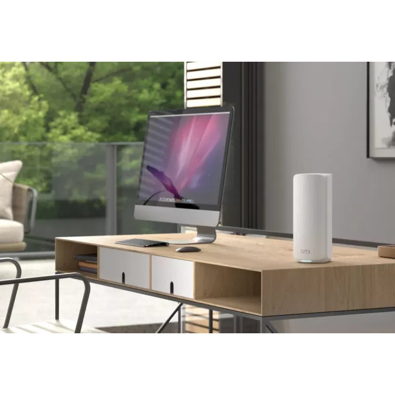 NETGEAR Orbi 870 Trójpasmowy (2,4 GHz / 5 GHz / 6 GHz) Wi-Fi 7 (802.11be) Biały 4 Wewnętrzne