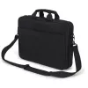 DICOTA Top Traveller Scale – torba na notebooka 12-14,1 cala – czarna / 600D z recyklingowanego PET