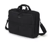 DICOTA Top Traveller Scale – torba na notebooka 12-14,1 cala – czarna / 600D z recyklingowanego PET