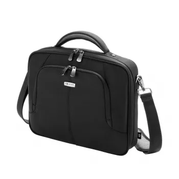 DICOTA Eco Multi Compact - Torba na notebooka 14-15.6 cala - Czarna / Poliester PET 600d z recyklingu