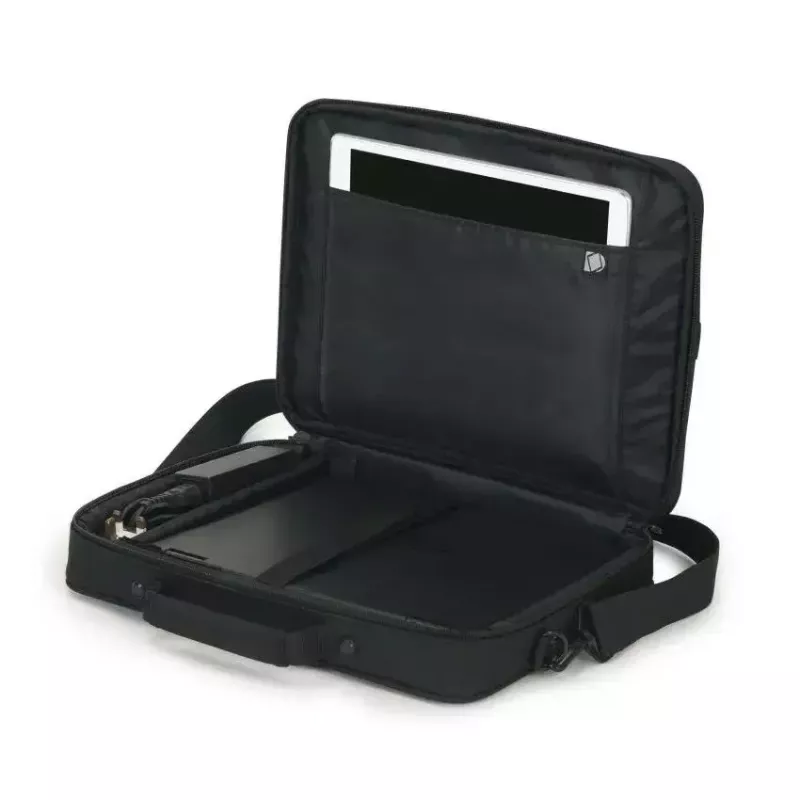 DICOTA Multi Scale - etui na notebooka 12-14,1 inch - czarne / 600d z recyklingowanego PET