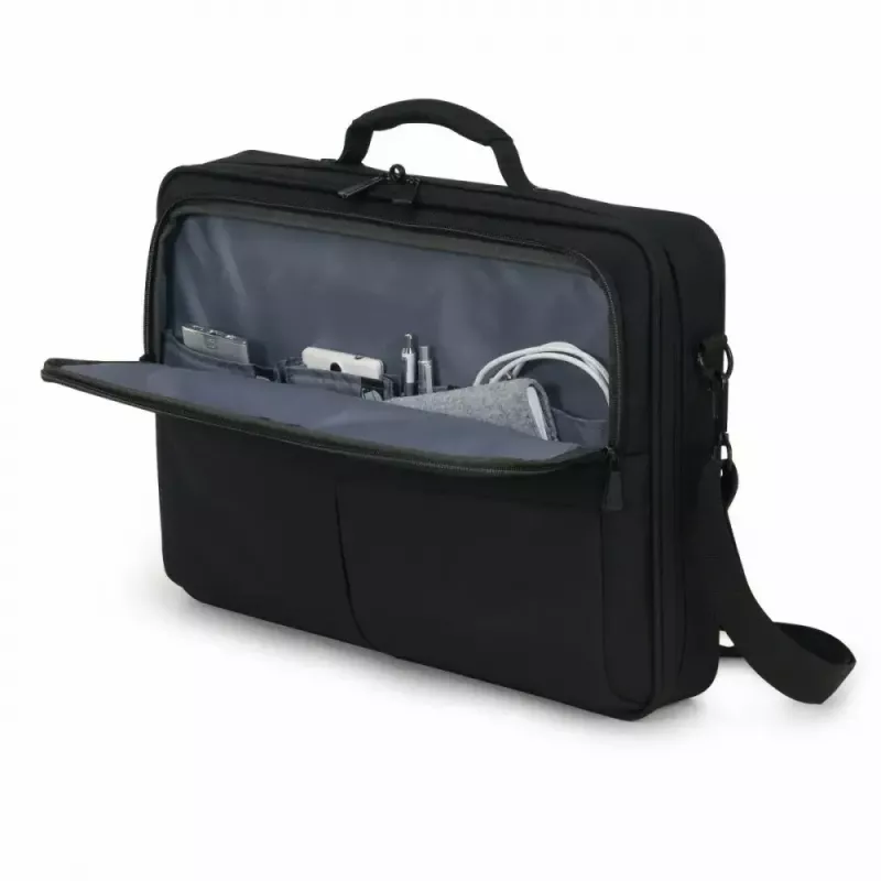 DICOTA Multi Scale - etui na notebooka 12-14,1 inch - czarne / 600d z recyklingowanego PET