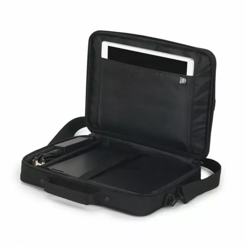 DICOTA Multi Scale - etui na notebooka 12-14,1 inch - czarne / 600d z recyklingowanego PET