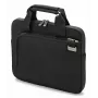 DICOTA Smart Skin - 15-15.6in Notebook Sleeve - Czarny / Neopren z w 100% recyklingowaną tkaniną powierzchniową