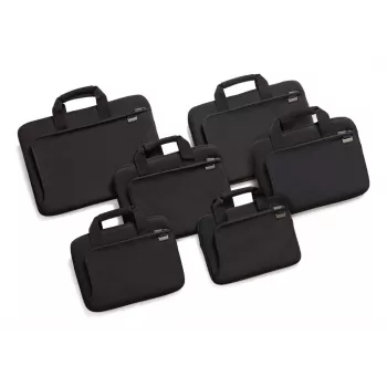 DICOTA Smart Skin - 15-15.6in Notebook Sleeve - Czarny / Neopren z w 100% recyklingowaną tkaniną powierzchniową