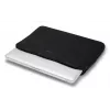 DICOTA Perfect Skin - 12-12.5in Notebook Sleeve - Czarny / Synthetic Neoprene With 100% Recycled Surface Fabric