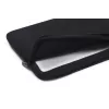 DICOTA Perfect Skin - 12-12.5in Notebook Sleeve - Czarny / Synthetic Neoprene With 100% Recycled Surface Fabric