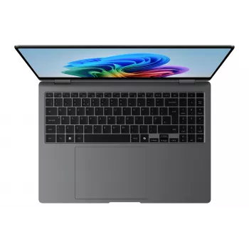 Samsung Galaxy Book5 Pro 360 Copilot+ PC Intel Core Ultra 7 256V Laptop 40,6 cm (16 cali) Dotykowy WQXGA+ 16 GB LPDDR5x-SDRAM 1 TB SSD Wi-Fi 7 (802.11be) Windows 11 Home Szary