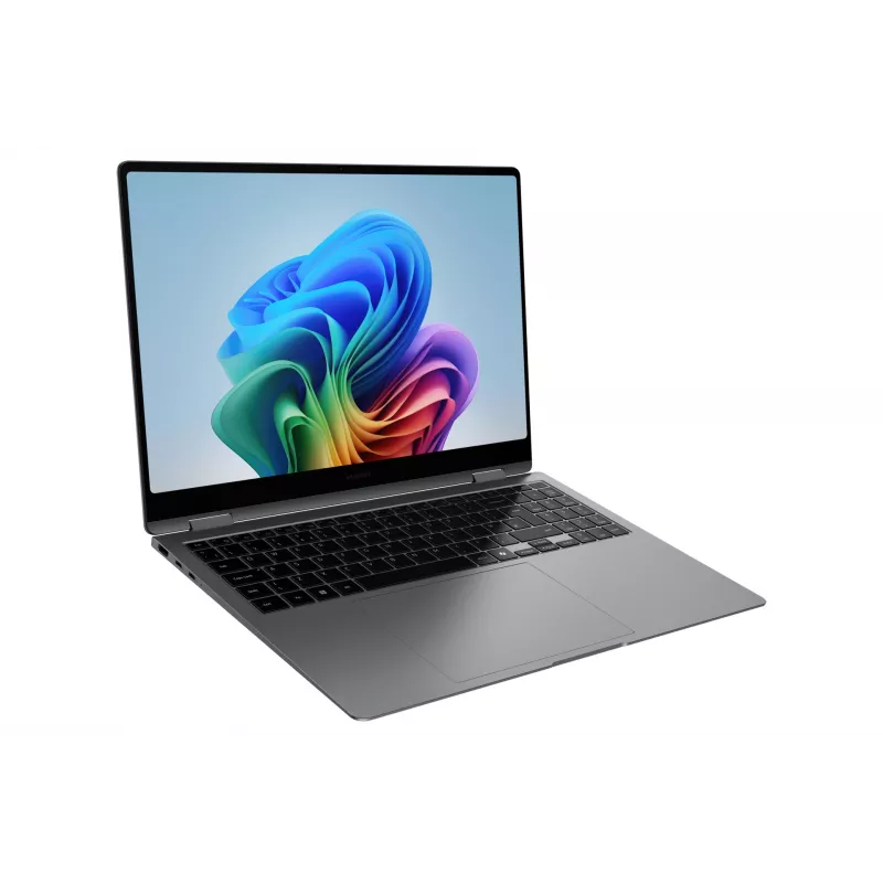 Samsung Galaxy Book5 Pro 360 Copilot+ PC Intel Core Ultra 7 256V Laptop 40,6 cm (16 cali) Dotykowy WQXGA+ 16 GB LPDDR5x-SDRAM 1 TB SSD Wi-Fi 7 (802.11be) Windows 11 Home Szary