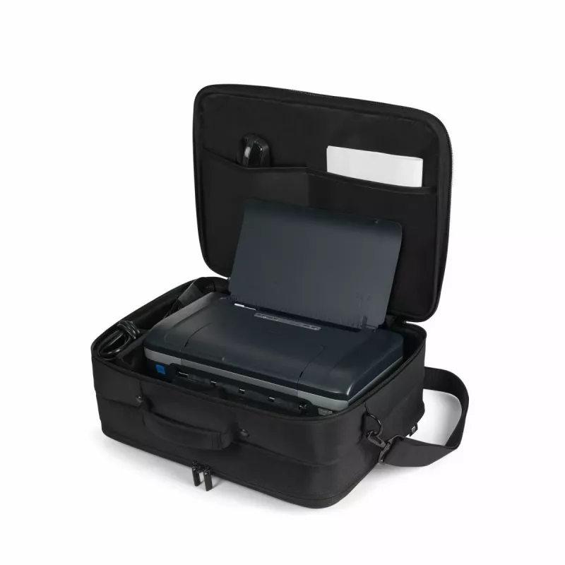DICOTA Eco Multi Core - Torba na notebooka 14-16 cali - Czarna / 300d 100% poliester z recyklingu PET