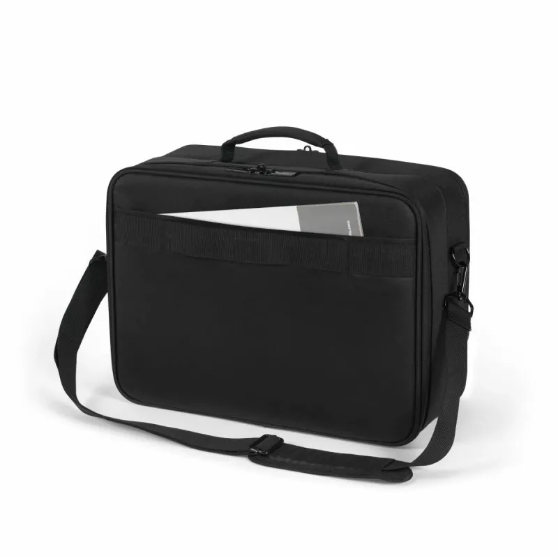 DICOTA Eco Multi Core - Torba na notebooka 14-16 cali - Czarna / 300d 100% poliester z recyklingu PET