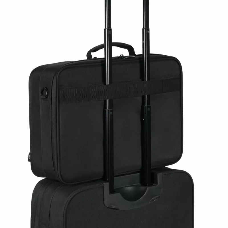 DICOTA Eco Multi Core - Torba na notebooka 14-16 cali - Czarna / 300d 100% poliester z recyklingu PET