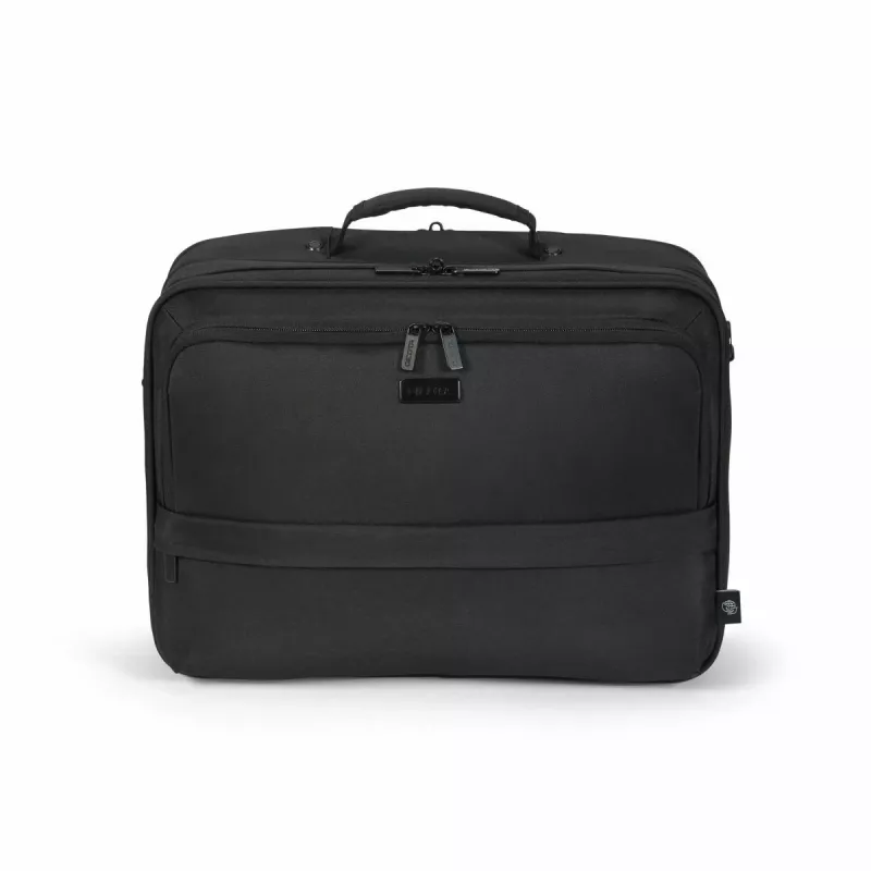 DICOTA Eco Multi Core - Torba na notebooka 14-16 cali - Czarna / 300d 100% poliester z recyklingu PET