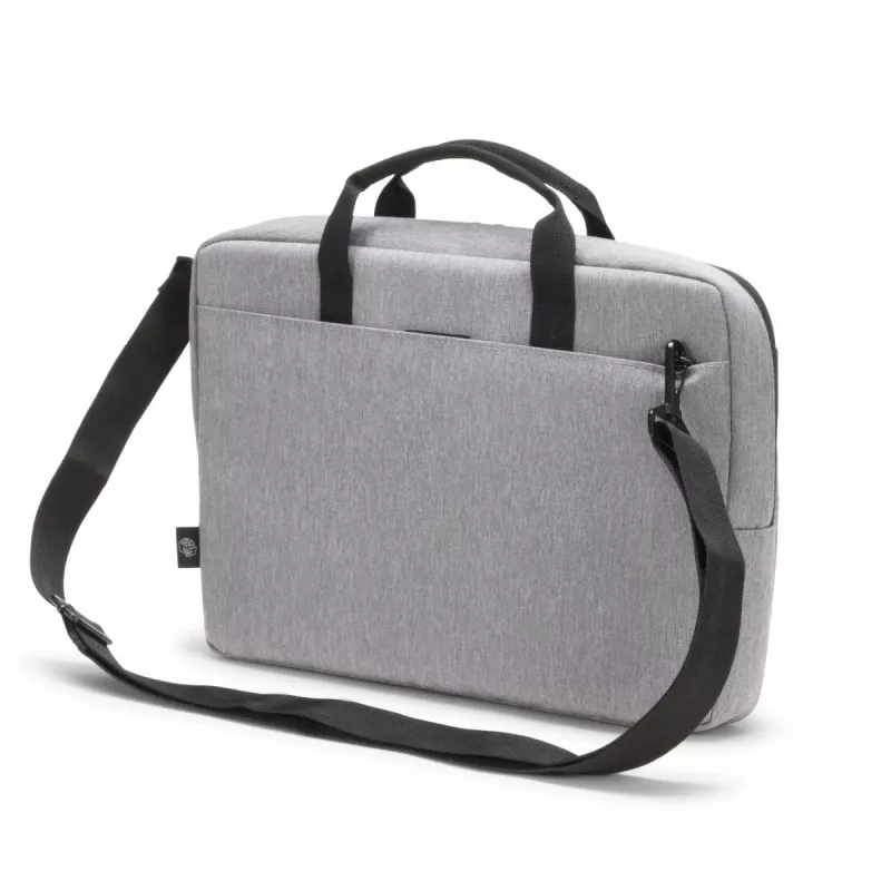 DICOTA cienki Eco Motion - 14-15.6in Etui na notebooka - Jasnoszary / 600d Rpe Polyester