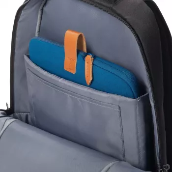 DICOTA Skin Urban - Pokrowiec na MacBook 14 cali - Granatowy / Tkanina z recyklingowanego poliestru i neoprenu