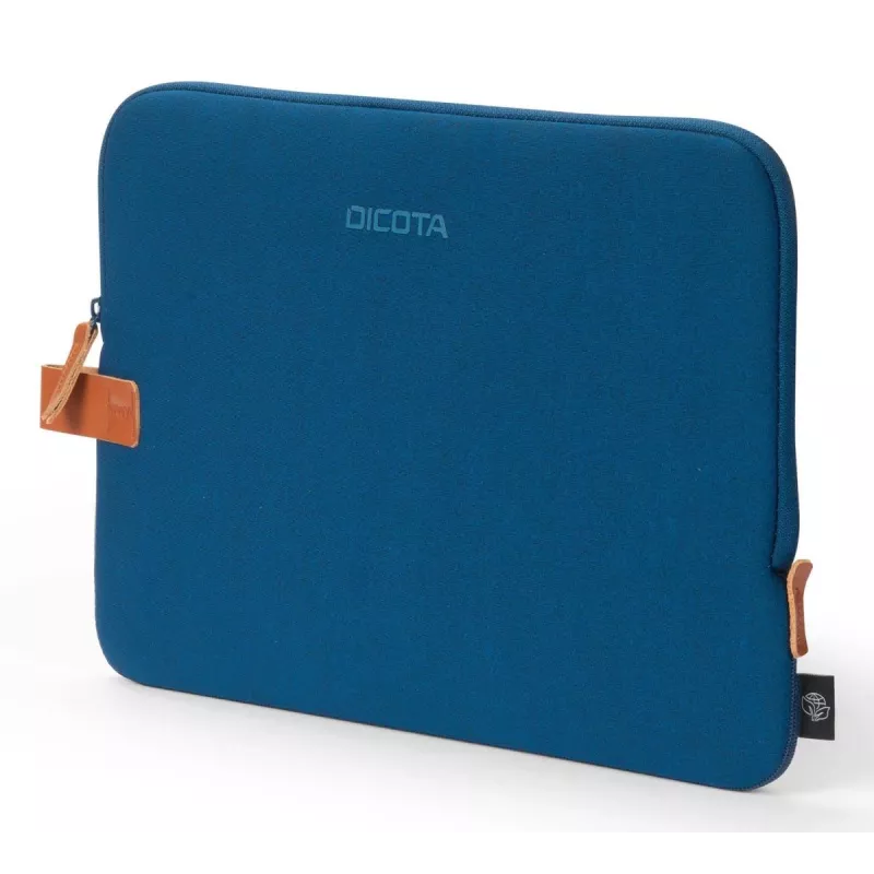 DICOTA Skin Urban - Pokrowiec na MacBook 14 cali - Granatowy / Tkanina z recyklingowanego poliestru i neoprenu