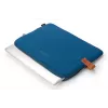 DICOTA Skin Urban - Pokrowiec na MacBook 14 cali - Granatowy / Tkanina z recyklingowanego poliestru i neoprenu