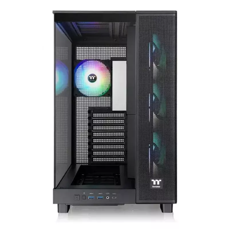 Obudowa PC Thermaltake View 380 XL TG ARGB Midi Tower Czarna