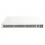 D-Link 52-portowy gigabitowy przełącznik inteligentny PoE+ Nuclias Smart Managed z 4 portami Combo 1G, 370 W