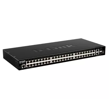 Przełącznik sieciowy D-Link DGS-1520-52/E Managed L3 10G Ethernet (100/1000/10000) 1U Czarny