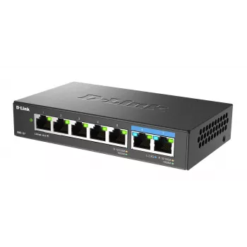 D-Link 7-portowy niezarządzalny przełącznik Multi-Gigabit