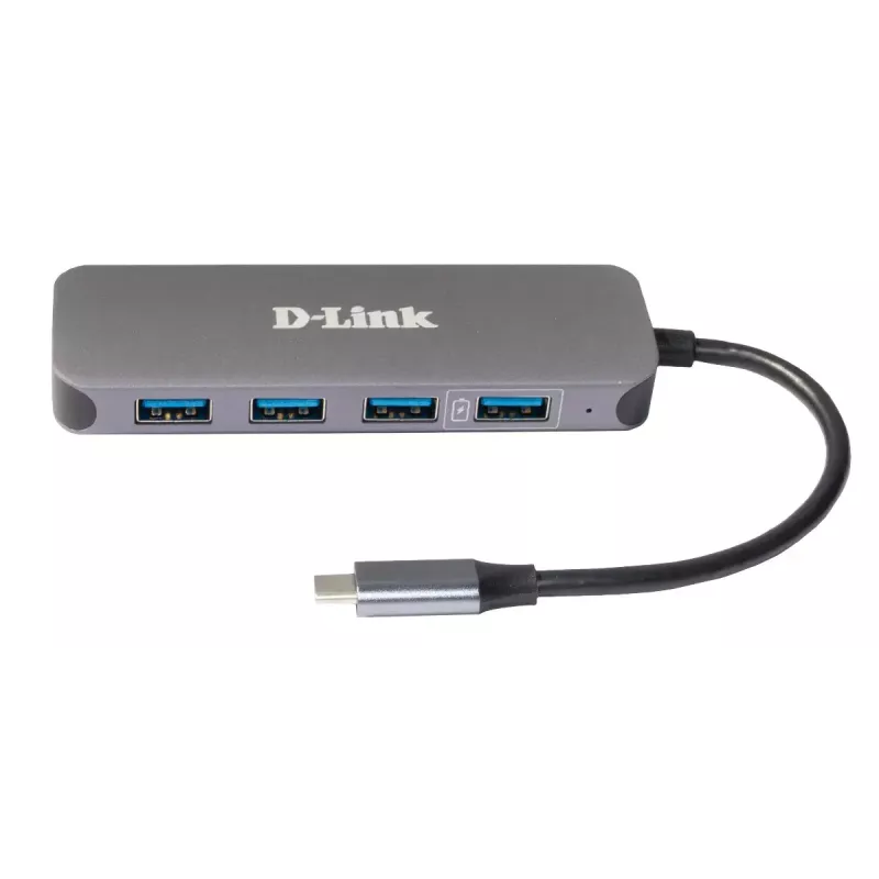 USB Hub D-Link DUB-2340 USB-C 4-Port USB 3.0 Power Delivery 60W
