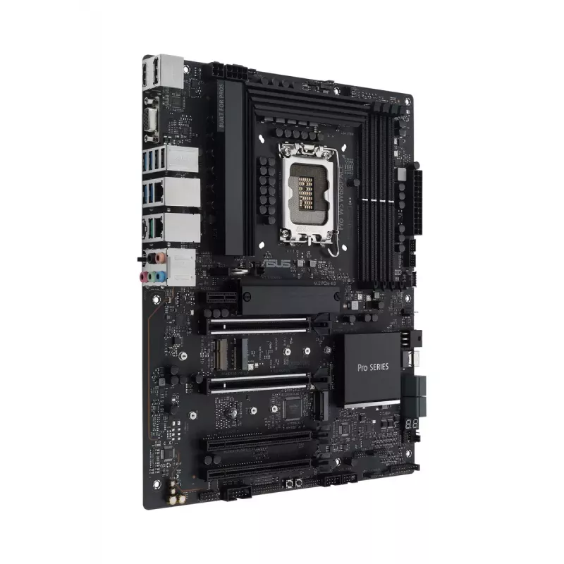 Płyta główna ASUS PRO WS W680-ACE — Intel W680 ATX, LGA 1700, DDR5, 4 DIMM (128 GB), 3x M.2, 2x 2.5Gb LAN, 7.1 audio