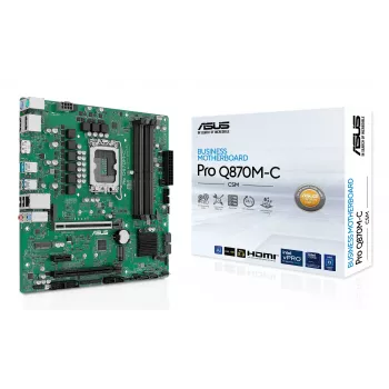 ASUS PRO Q870M-C-CSM Intel® Q870 LGA 1851 (Socket V1) micro ATX
