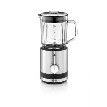 WMF KITCHENminis 0416490011 Blender stołowy 0,8 L 400 W Czarny, Stal nierdzewna, Przezroczysty