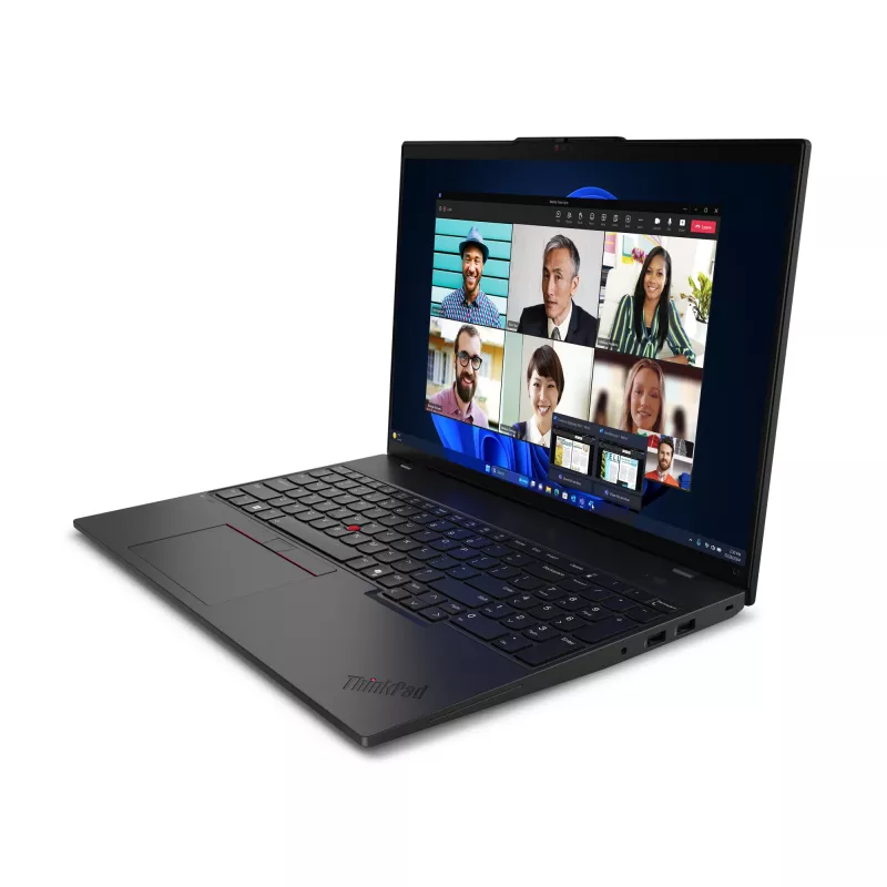 Lenovo ThinkPad L16 Gen 1 (Intel) Intel Core Ultra 7 155U Laptop 40,6 cm (16 cali) WUXGA 16 GB DDR5-SDRAM 512 GB SSD Wi-Fi 6E (802.11ax) Windows 11 Pro Czarny