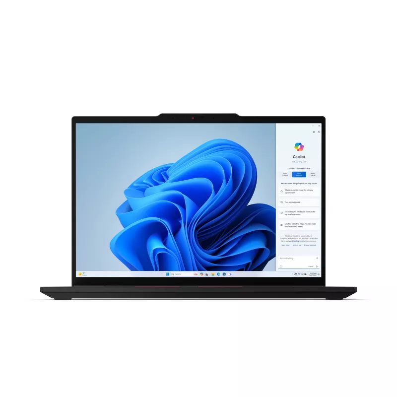 Lenovo ThinkPad T14s Gen 5 Intel Core Ultra 7 155U Laptop 35,6 cm (14 cali) WUXGA 16 GB LPDDR5x-SDRAM 512 GB SSD Wi-Fi 6E (802.11ax) Windows 11 Pro Czarny