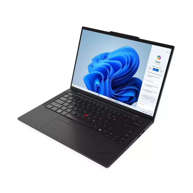 Lenovo ThinkPad T14s Gen 5 Intel Core Ultra 7 155U Laptop 35,6 cm (14 cali) WUXGA 16 GB LPDDR5x-SDRAM 512 GB SSD Wi-Fi 6E (802.11ax) Windows 11 Pro Czarny