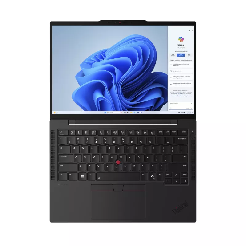 Lenovo ThinkPad T14s Gen 5 Intel Core Ultra 7 155U Laptop 35,6 cm (14 cali) WUXGA 16 GB LPDDR5x-SDRAM 512 GB SSD Wi-Fi 6E (802.11ax) Windows 11 Pro Czarny