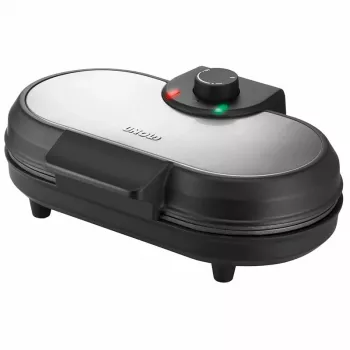 Unold Pancake-Maker American, 2 naleśniki, czarny, stal nierdzewna, 13,5 cm, aluminium, obrotowy, 0,75 m