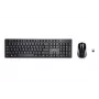 Kensington Pro Fit Wireless Desktop - Niemcy, Pełnowymiarowa (100%), Bezprzewodowa, RF Wireless, QWERTZ, Czarna, Mysz w zestawie